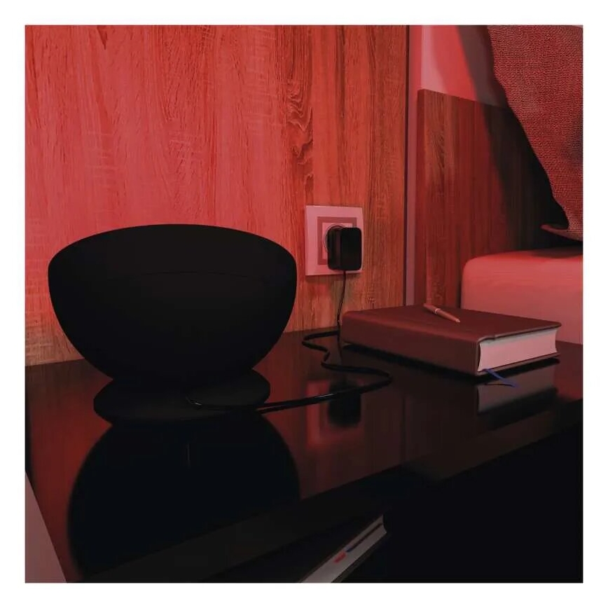 LED RGB Pritemdomas stalinis šviestuvas GoSmart LED/7W/230V Wi-Fi juoda