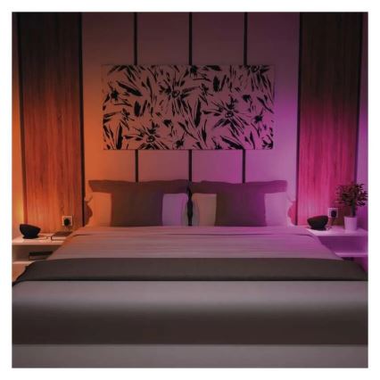 LED RGB Pritemdomas stalinis šviestuvas GoSmart LED/7W/230V Wi-Fi juoda