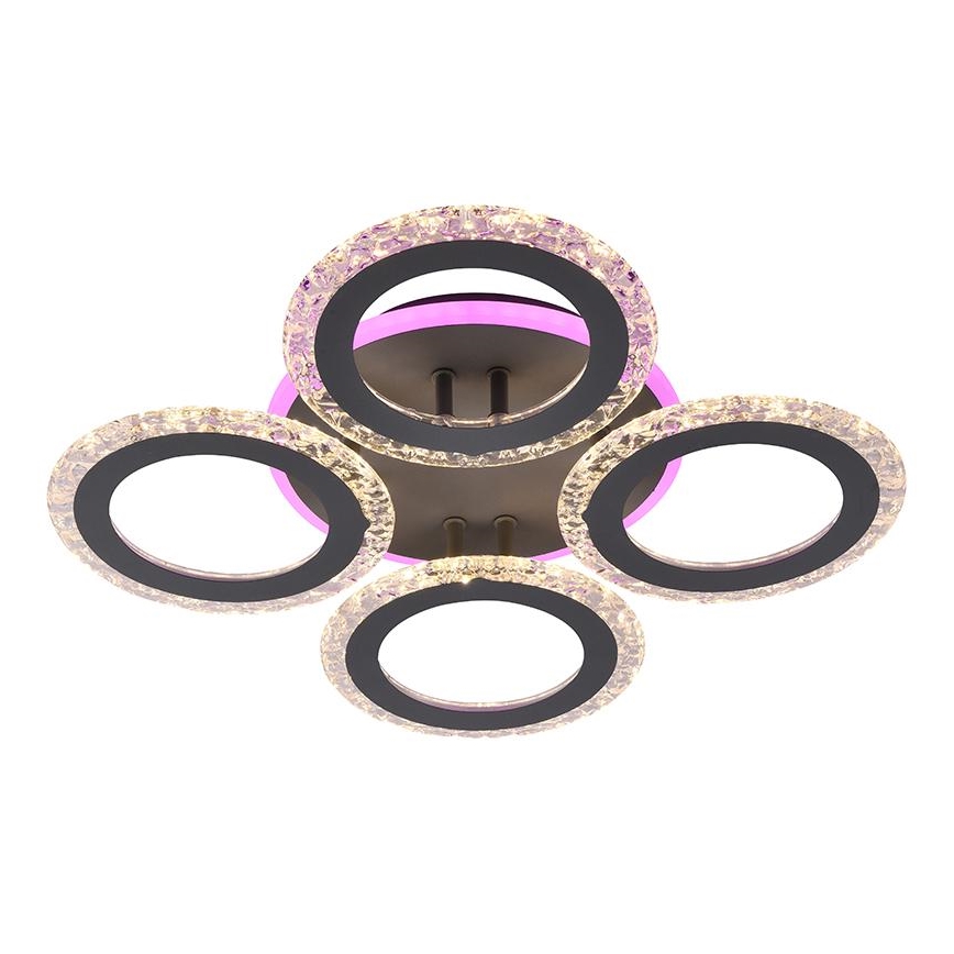 LED RGB pritemdomas tvirtinamas sietynas LED/55W/230V 3000-6500K + nuotolinio valdymo pultas