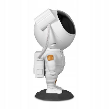 LED RGB projektorius LED/5W/5V astronautas + su nuotoliniu pulteliu