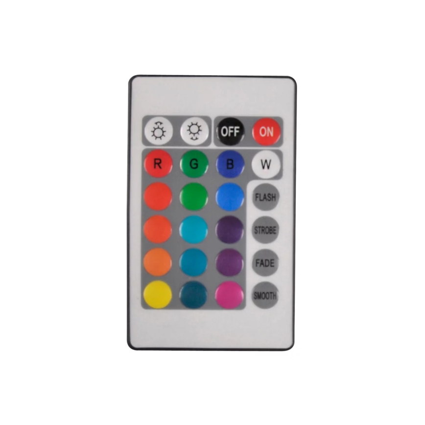 LED RGB Reguliuojama juosta 5m LED/18W/12V IP20 + VP