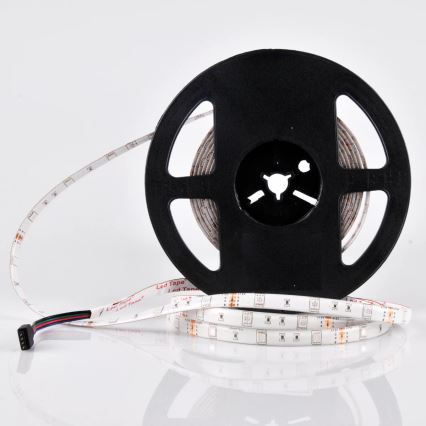 LED RGB Reguliuojama juosta laukui 5m LED/14W/12V IP65 + VP