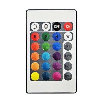 LED RGB Reguliuojama juostelė LED/6W/5V USB 2 m + nuotolinio valdymo pultas