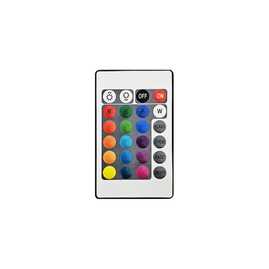 LED RGB Reguliuojama juostelė LED/6W/5V USB 2 m + nuotolinio valdymo pultas