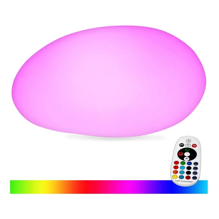 LED RGB Reguliuojama lauko lempa LED/1W/230V 28cm IP67 + VP