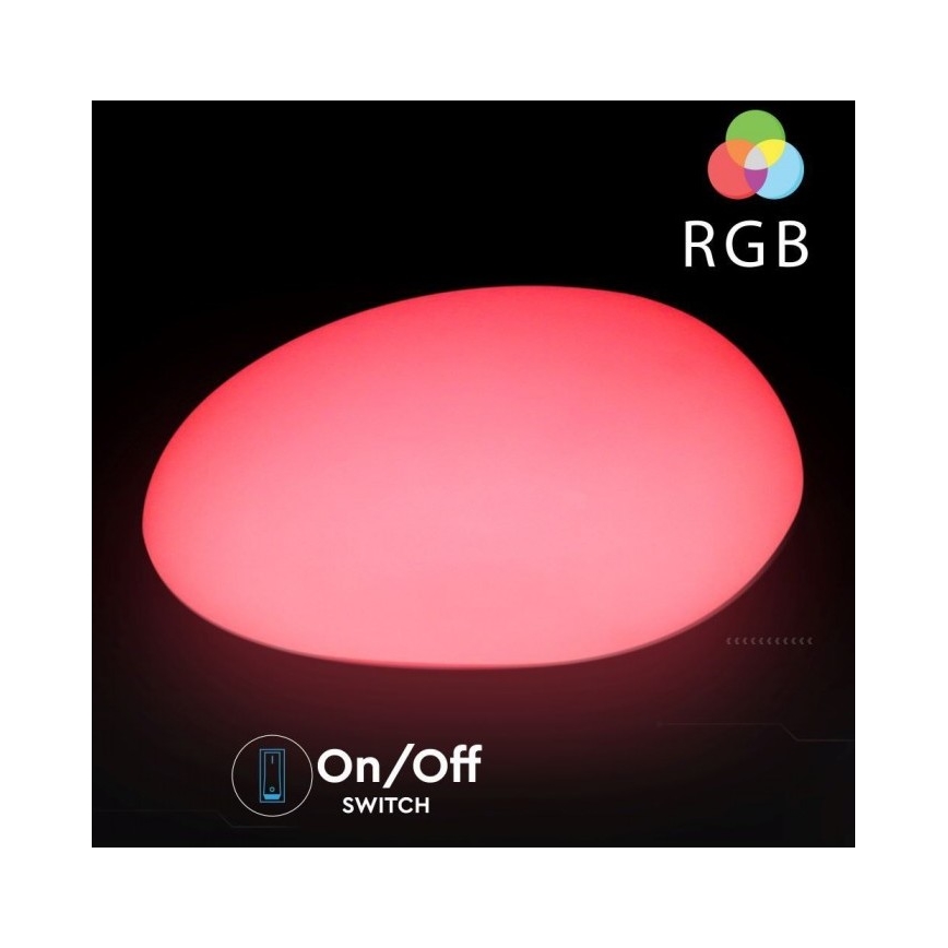 LED RGB Reguliuojama lauko lempa LED/1W/230V 28cm IP67 + VP