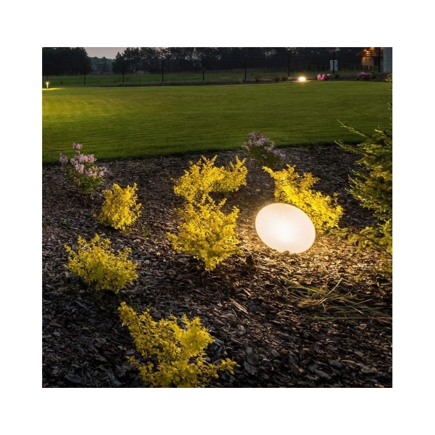 LED RGB Reguliuojama lauko lempa LED/1W/230V 28cm IP67 + VP