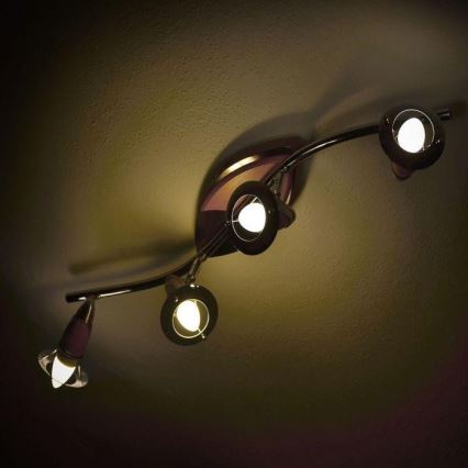 LED RGB reguliuojama lemputė E14/3,5W/230V 6400K + nuotolinio valdymo pultas