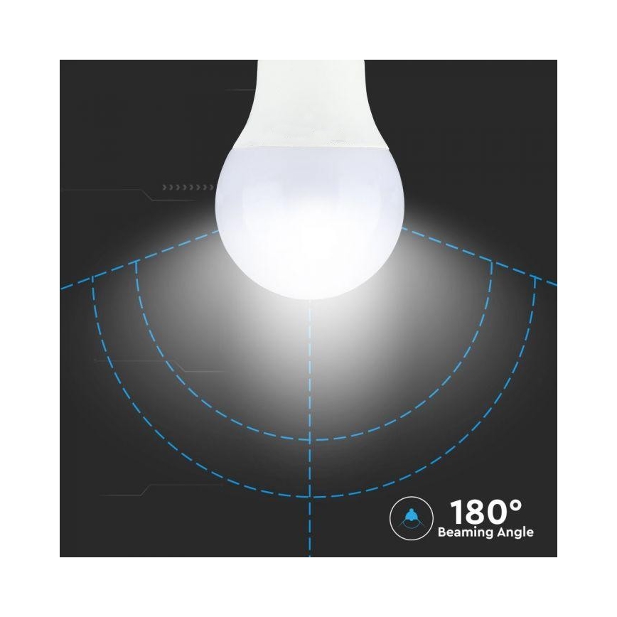 LED RGB Reguliuojama lemputė E14/3,5W/230V 6400K + VP