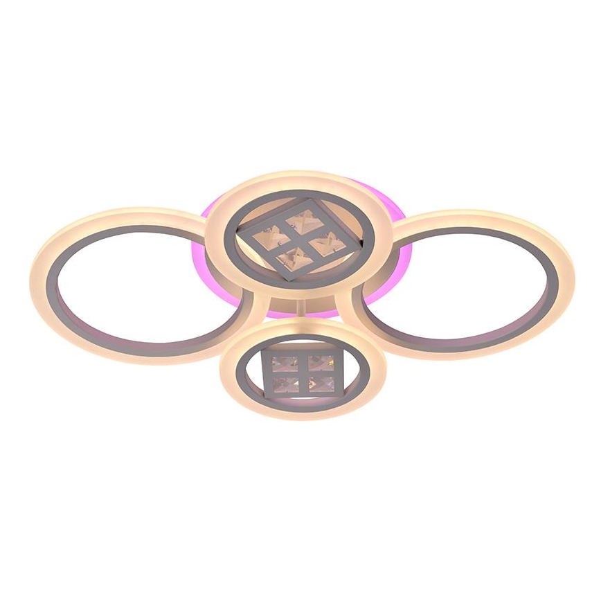 LED RGB Reguliuojamas ant pagrindo montuojamas sietynas LED/50W/230V 3000-6500K + valdymo pultas
