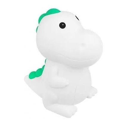 LED RGBW su reguliuojamu ryškumu įkraunama vaikiška naktinė lempa LED/2,5W/5V 3000K 1200 mAh dinozauras