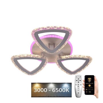 LED RGB reguliuojamas paviršinis šviestuvas LED/45W/230V 3000-6500K + nuotolinis valdymas