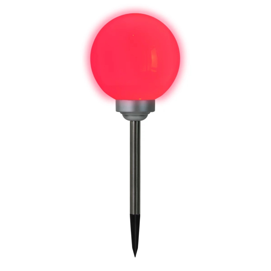 LED RGB saulės energija įkraunamas šviestuvas LED/0,2W/1,2V 600 mAh IP44