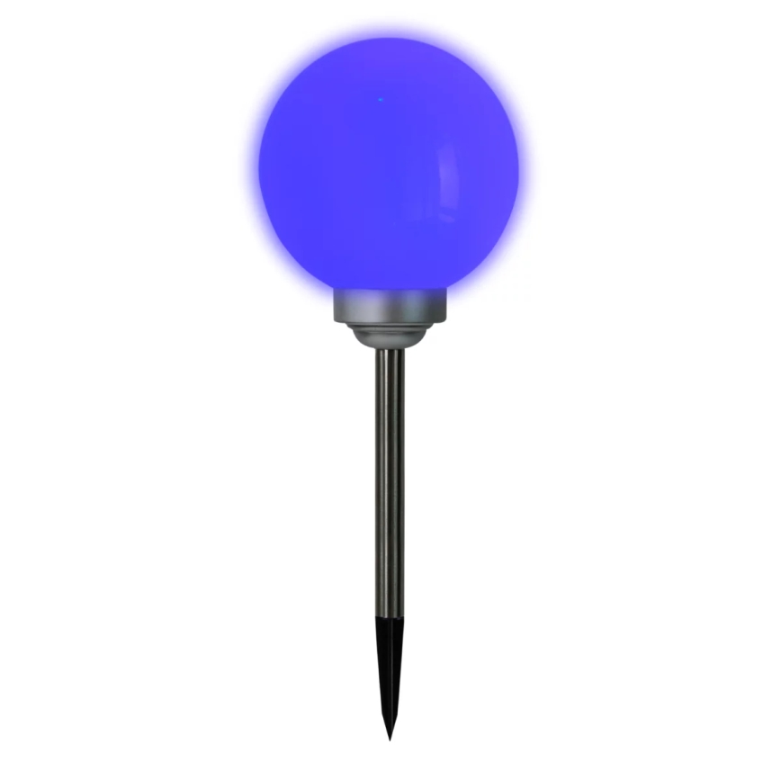 LED RGB saulės energija įkraunamas šviestuvas LED/0,2W/1,2V 600 mAh IP44
