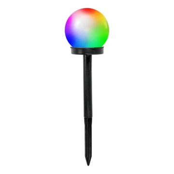 LED RGB saulės lempa su jutikliu SPHERE LED/1,2V IP44 40 mAh Ø 10 cm
