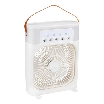 LED RGB stalinis ventiliatorius su rūko efektu 10W/5V