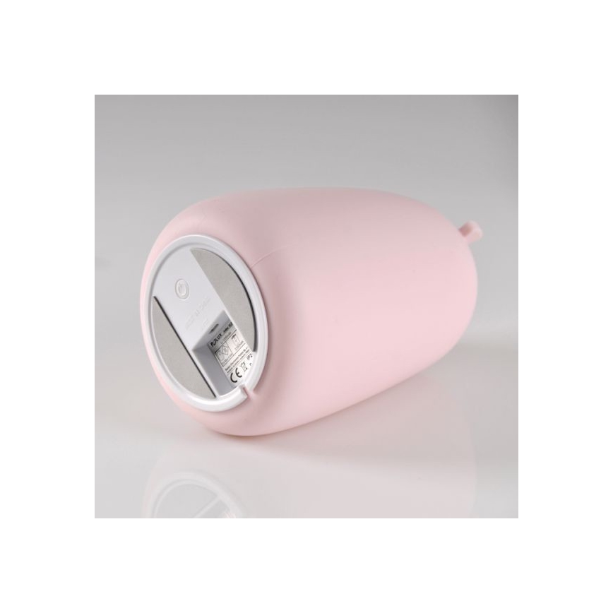LED RGB Vaikiška jutiklinė lempa BEAR LED/0,8W/5V rožinė + USB