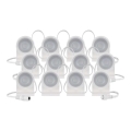 LED RGBIC+CCT Dekoratyvinė grandinėlė su prožektoriumi GoSmart 12xLED/7W/230V 255 cm Wi-Fi Tuya