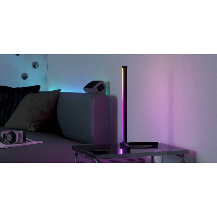 LED RGBIC reguliuojamas stalinis šviestuvas LED/5,9W/230V 3000K + nuotolinis pultas