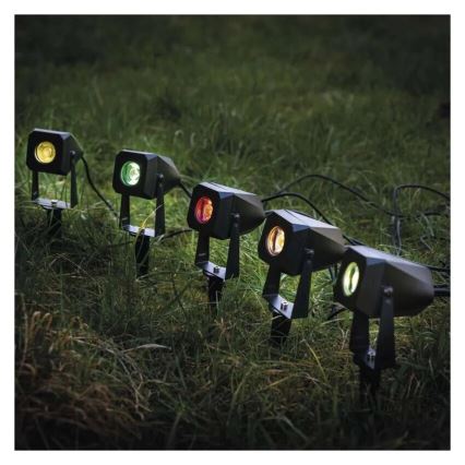 LED RGBIC Pritemdoma lauko lempa GoSmart - prailginimas LED/1,5W/230V 3000-6500K IP65 Wi-Fi Tuya
