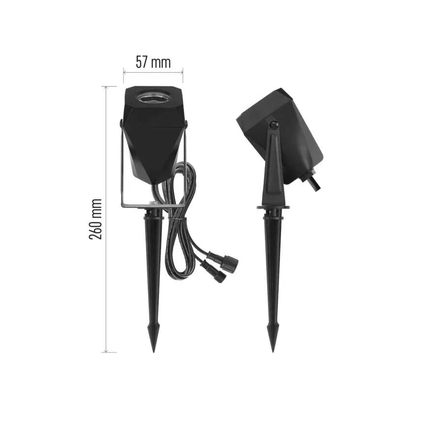 LED RGBIC Pritemdoma lauko lempa GoSmart - prailginimas LED/1,5W/230V 3000-6500K IP65 Wi-Fi Tuya