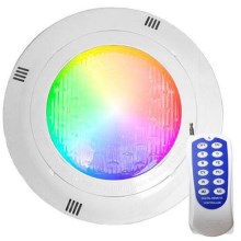 LED RGBW Baseino šviestuvas LED/45W/12V IP68 + nuotolinio valdymo pultas