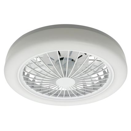 LED pritemdomas lubinis šviestuvas su ventiliatoriumi EGYPT LED/48W/230V 3000–6500K baltas + nuotolinis valdymas