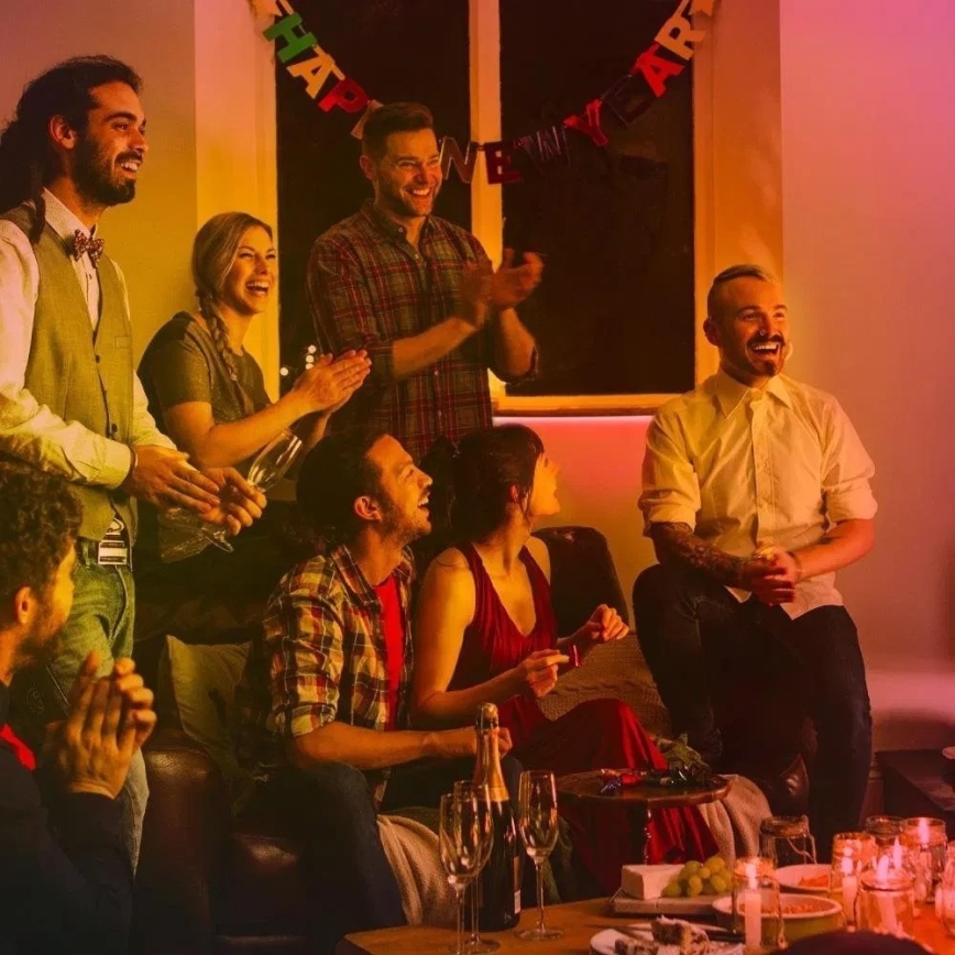 LED RGBW dimeriuojama juosta 5 m LED/13,5W/230V Wi-Fi