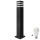 LED RGBW dimeriuojama lauko lempa TEKSAS 1xE27/9W/230V 2700-6500K Wi-Fi 74 cm IP44 antracitas