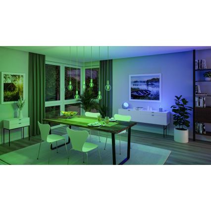 LED RGBW dimeriuojama lemputė FILAMENT E27/6,3W/230V 2200-6500K - Paulmann 29156