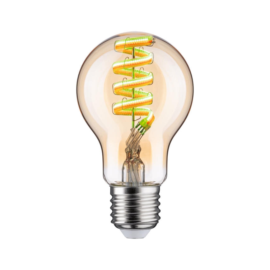 LED RGBW dimeriuojama lemputė FILAMENT E27/6,3W/230V 2200-6500K - Paulmann 29156