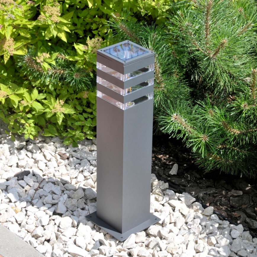 LED RGBW reguliuojamas lauko šviestuvas TEKSAS 1xE27/12W/230V 2700-6500K Wi-Fi 44 cm IP44 antracitas