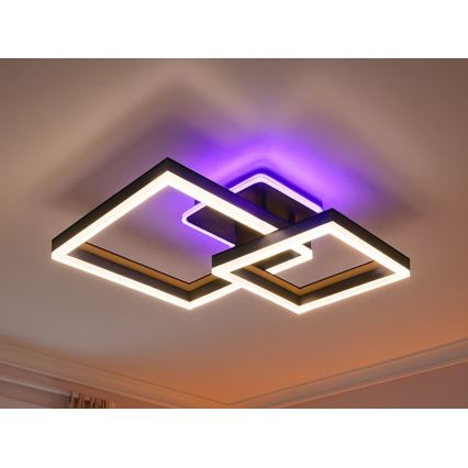 LED RGBW dimeriuojamas lubinis šviestuvas LED/75W/230V 3000-6500K + nuotolinis valdymas