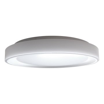 LED RGBW dimeriuojamas lubinis šviestuvas MELO LED/36W/230V 3000-6000K skersmuo 39 cm baltas + nuotolinis valdymas