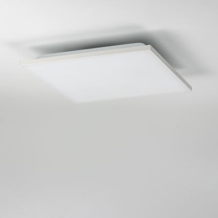 LED RGBW dimeriuojama paviršinė LED panelė/22W/230V 2700-6500K 29,5x59,5 cm balta + su nuotoliniu pultu