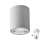 LED RGBW dimeriuojamas taškinis šviestuvas JUPITER 1xE27/6,5W/230V 2700-6500K Wi-Fi skersm. 9,8 cm pilka