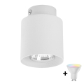 LED RGBW dimeriuojamas taškinis šviestuvas VICO 1xGU10/6,5W/230V 2700-6500K