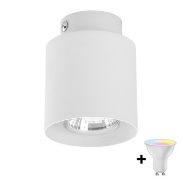 LED RGBW dimeriuojamas taškinis šviestuvas VICO 1xGU10/6,5W/230V 2700-6500K