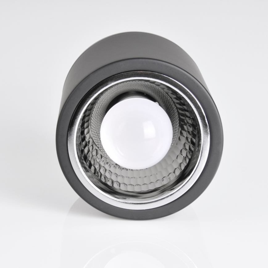 LED RGBW Dimeruojama taškinių lempų JUPITER 1xE27/6,5W/230V 2700-6500K Wi-Fi ø 13 cm juoda