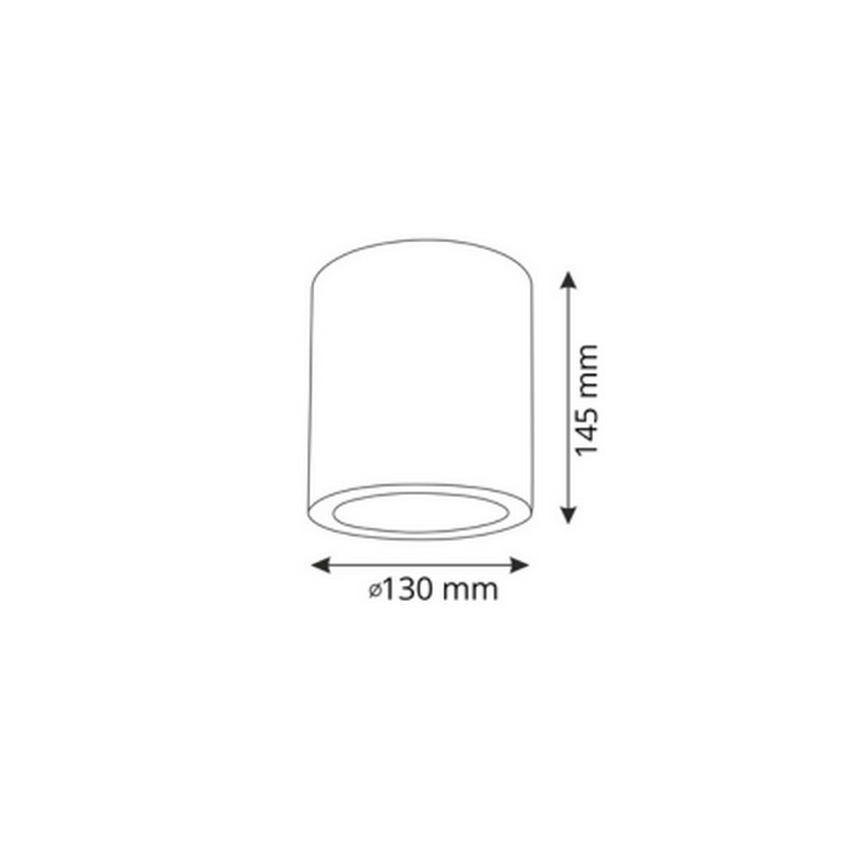 LED RGBW Dimeruojama taškinių lempų JUPITER 1xE27/6,5W/230V 2700-6500K Wi-Fi ø 13 cm juoda