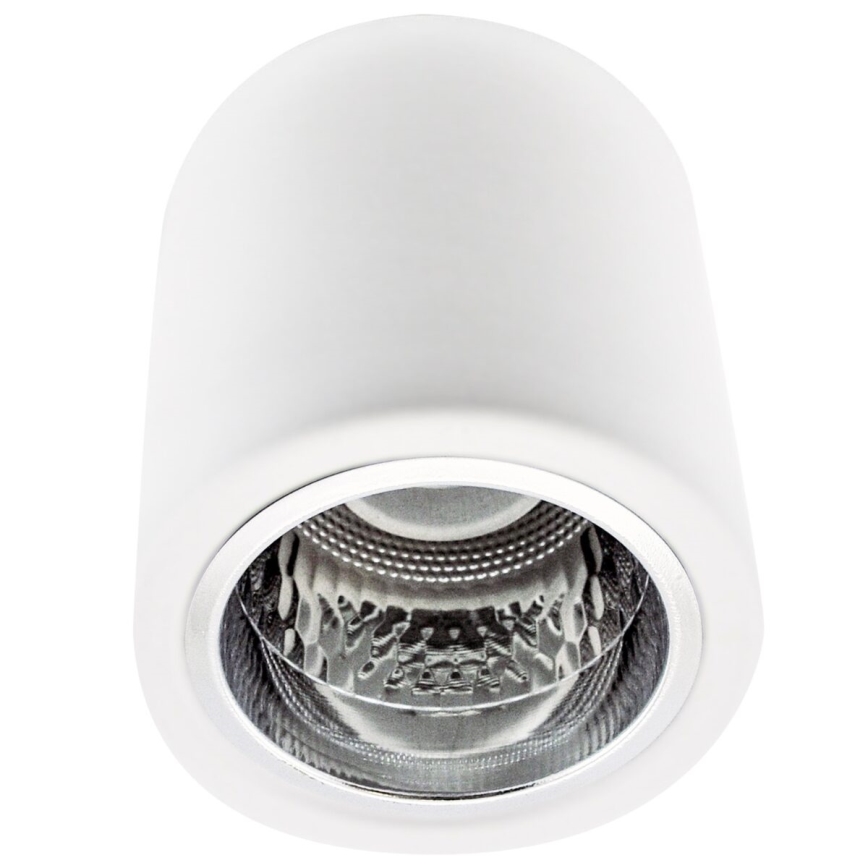 LED RGBW Dimeruojama taškinių lempų JUPITER 1xE27/6,5W/230V 2700-6500K Wi-Fi ø 9,8 cm balta