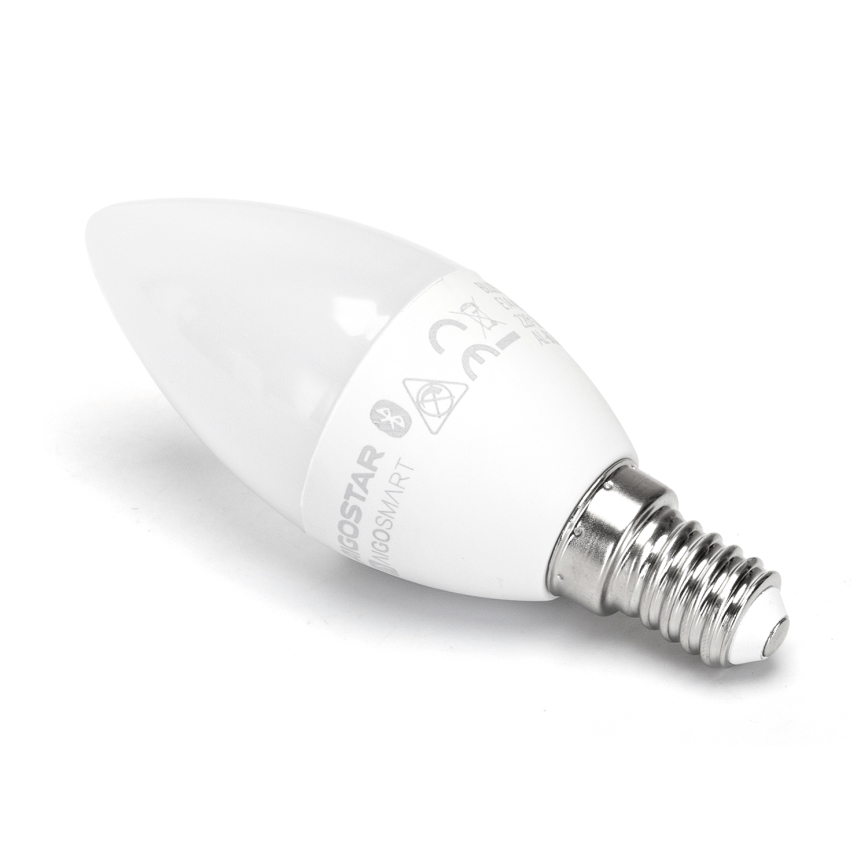 LED RGBW Reguliuojama lemputė C37 E14/4,9W/230V 2700-6500K - Aigostar