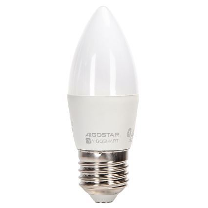 LED RGBW Reguliuojama lemputė C37 E27/4,9W/230V 2700-6500K - Aigostar