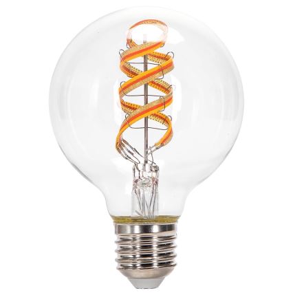 LED RGBW Reguliuojama lemputė FILAMENT MESH Išmanus G80 E27/4,9W/230V 2700K - Aigostar