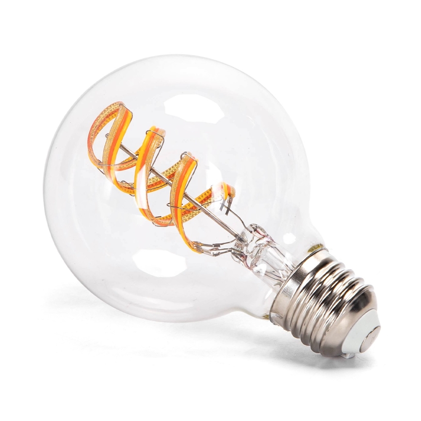 LED RGBW Reguliuojama lemputė FILAMENT MESH Išmanus G80 E27/4,9W/230V 2700K - Aigostar