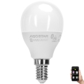 LED RGBW Elektros lemputė G45 E14/4,9W/230V 2700-6500K - Aigostar