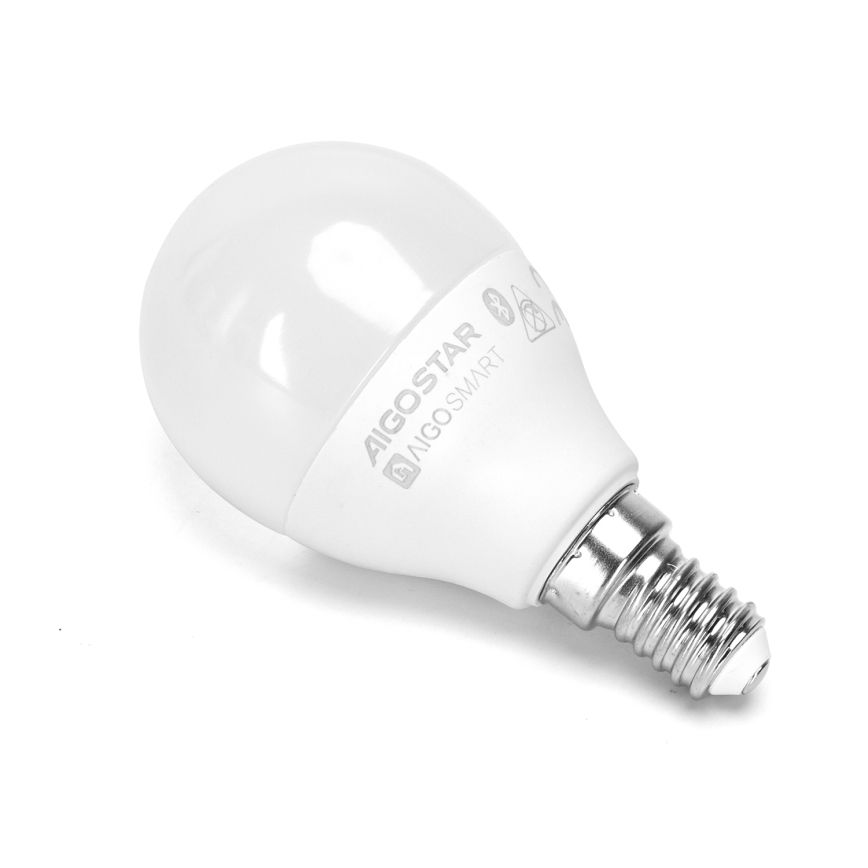 LED RGBW Reguliuojama lemputė G45 E14/6,5W/230V 2700-6500K - Aigostar