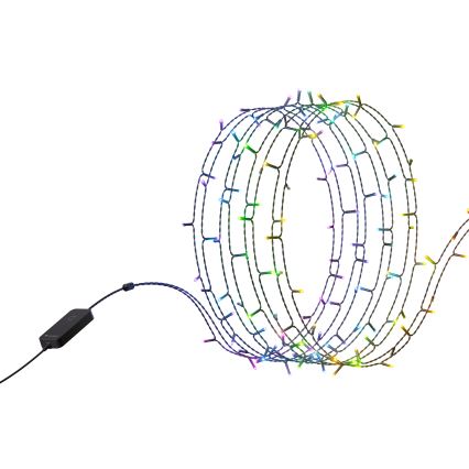 Nanoleaf - LED RGBW Lauko Kelėdinė girlianda ESSENTIALS 250xLED 2x10m 2700-6500K Wi-Fi IP44