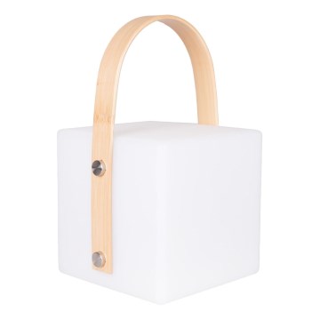 LED RGBW Lauko lempa MAJORKA LED/0,5W/5V USB 1200 mAh IP44 balta