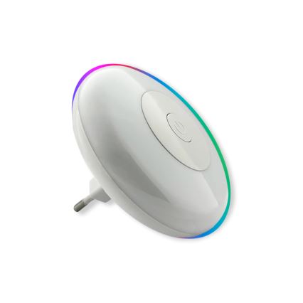 LED RGBW Naktinė lemputė LED/1W/230V balta